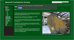 Desktop Screenshot of maunsell.org.uk