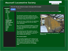 Tablet Screenshot of maunsell.org.uk